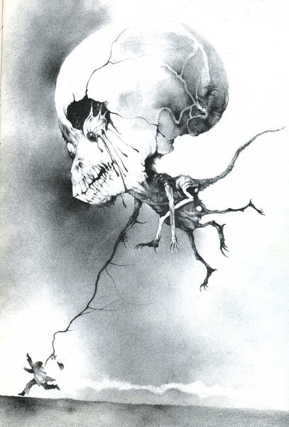 One of Gammell's illustrations, which will likely remain burned into my psyche for all time.